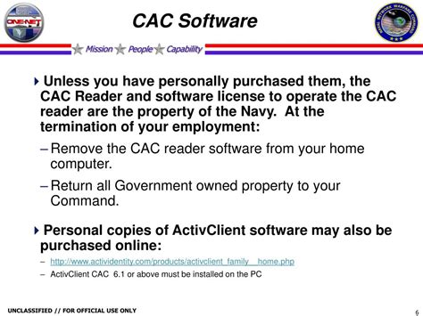 us naval cac software